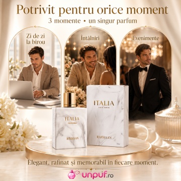 Parfum Rayhaan Italia 100 ml, parfum arăbesc, edp, Bărbat - Img 6
