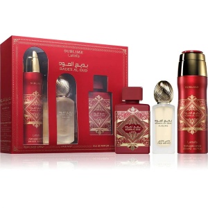 Parfum Set Lattafa Badee Al Oud Sublime 3 Pcs, Unisex