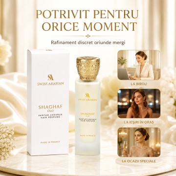 Parfum Shaghaf Oud 50ml, tip arăbesc, Unisex, Damă, Bărbat - Img 7