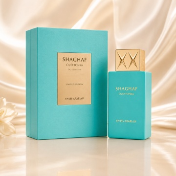 Parfum Shaghaf Oud Tonka Eau de Parfum 75ml, tip arăbesc, Unisex, Damă, Bărbat