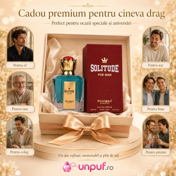 Parfum Solitude For Man Pendora Scents 100 ml, Apa De Parfum, Barbati - Img 7