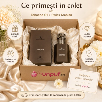 Parfum Tobacco 01 Extrait de Parfum 50ml, tip arăbesc, Unisex, Damă, Bărbat - Img 5