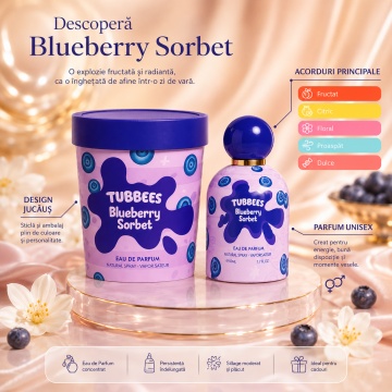 Parfum Tubbees Blueberry Sorbet 50 ml - Img 6