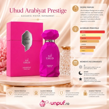 Parfum Uhud Eau de Parfum 100ml, tip arăbesc, Unisex, Damă, Bărbat - Img 3