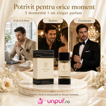 Parfum Valor Honor Eau de Parfum 100ml, tip arăbesc, Bărbat - Img 6