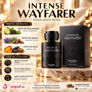 Parfum Wayfarer Homme Intense Pendora Scents 100 ml, Apa De Parfum, Barbati - Img 7