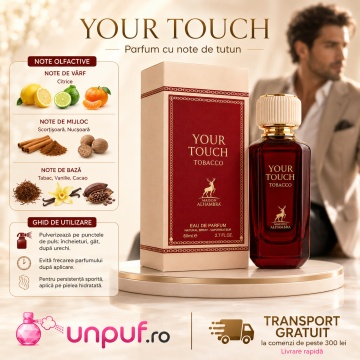 Parfum Your Touch Tobacco Maison Alhambra 100 ml, Apa De Parfum, Barbati - Img 9