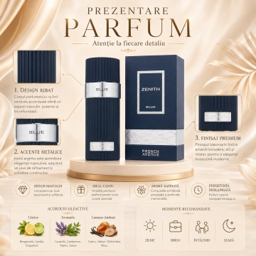 Parfum Zenith Blue Eau de Parfum 100ml, tip arăbesc, Bărbat - Img 3