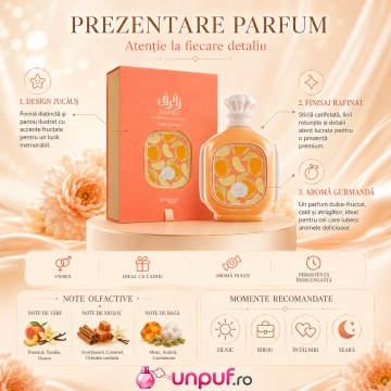 Parfum Zimaya Zukhruf Peach Please 100 ml - Img 5