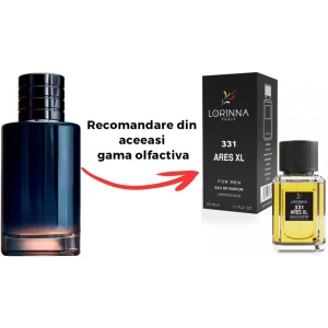 Set Apă de Parfum Lorinna Paris Parfum Ares XL, de Bărbat, 50 ml si Gentuță Parfumuri - Img 2