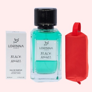 Set Apă de Parfum Lorinna Paris Parfum Black Angel, 50 ml, de Bărbat si Gentuță Parfumuri