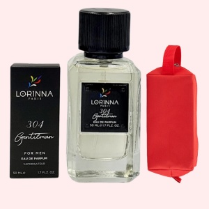 Set Apă de Parfum Lorinna Paris Parfum Gentilman 50 ml pentru Bărbați si Gentuță Parfumuri