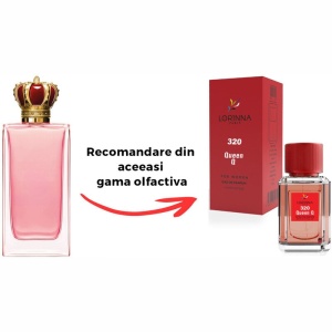 Set Apă de Parfum Lorinna Paris Parfum Queen Q, de Damă, 50 ml si Gentuță Parfumuri - Img 2