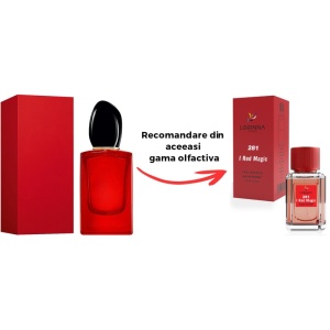 Set Apă de Parfum Lorinna Paris Parfum Red Magic 50 ml, de Damă si Gentuță Parfumuri - Img 2