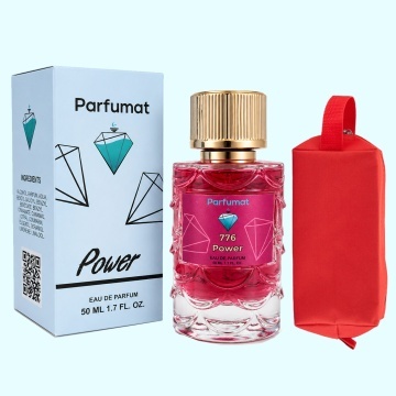 Set Apa de parfum Parfumat 776 Power, Dama, 50 ml si Gentuta cosmetice