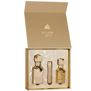 Set cadou Lattafa Eclaire, EDP 100 ml + 12 ml + Hair Mist 50 ml - Img 2