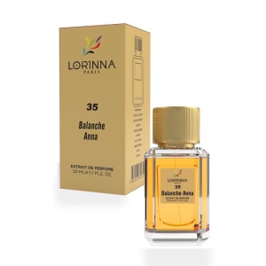 Set Extract de Parfum Lorinna Paris Parfum Blanche Anna, 50 ml, de Damă si Gentuță Parfumuri - Img 3