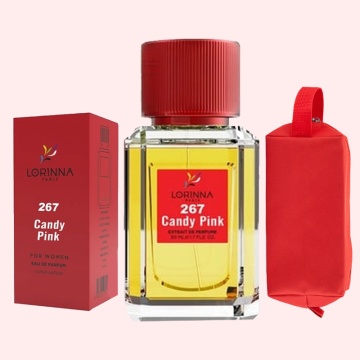 Set Extract de Parfum Lorinna Paris Parfum Candy Pink, Femei, 50 ml, Gentuta Parfumuri