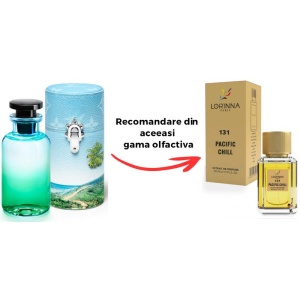 Set Extract de Parfum Lorinna Paris Parfum Pacific Chill, Unisex Damă Bărbat, 50 ml si Gentuță Parfumuri - Img 2
