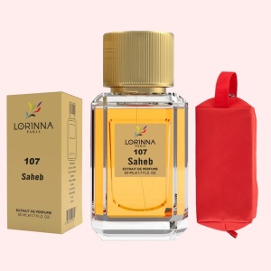 Set Extract de Parfum Lorinna Paris Parfum Saheb 50 ml, de Bărbat si Gentuță Parfumuri