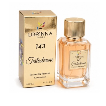 Set Extract de Parfum Lorinna Paris Testosterone,Femei, Barbati, Unisex, 50 ml, Gentuta Parfumuri - Img 2