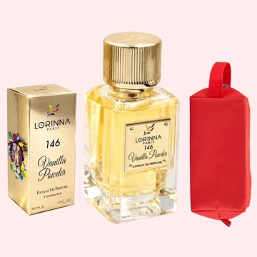 Set Extract de Parfum Lorinna Paris Vanilla Powder,Femei, Barbati, Unisex, 50 ml, Gentuta Parfumuri