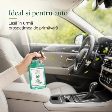 Spray Odorizant Loris Pafum Spring Breeze, 500 ml, pentru Cameră, Hol, Baie și Auto, Aromă Fresh de Primăvară - Img 6