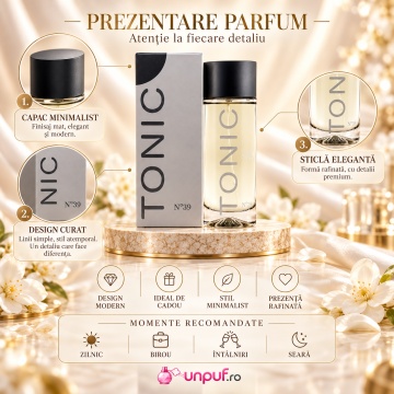 Tonic No 39 AMD Perfumes parfum barbati inspirat de Sauvage Dior, EDP 100 ml - Img 3