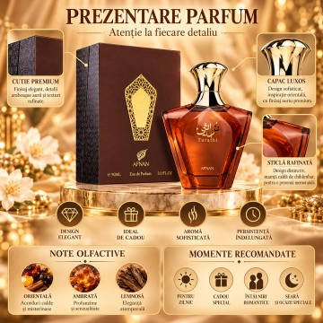 Afnan Turathi Brown – Parfum EDP 90 ml, bărbați - Img 3