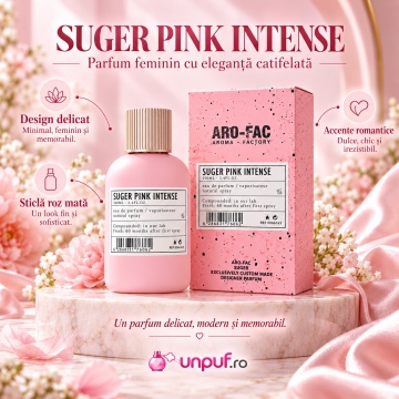 ARO-FAC Aroma Factory Aro-Fac Pink Intense Suger parfum dama – Parfum EDP 100 ml, damă - Img 3