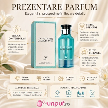 Fragrance World Jacques Yves Imaginari – Parfum EDP 100 Ml, unisex - Img 3