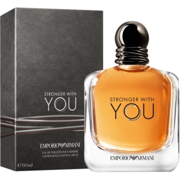 Giorgio Armani Armani Stronger With You – Apă de toaletă 100 ml, bărbați - Img 8