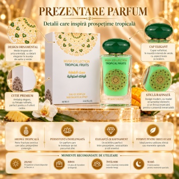 Gulf Orchid Tropical Fruits – Parfum EDP 60 ml, unisex - Img 3
