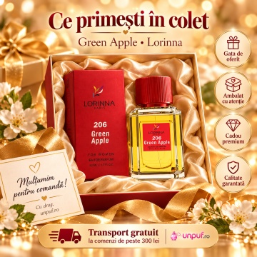 Lorinna Paris Green – Apă de parfum 50 ml, damă - Img 4