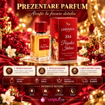 Lorinna Paris Paradox Intense – Extract de parfum 50 ml, damă - Img 3