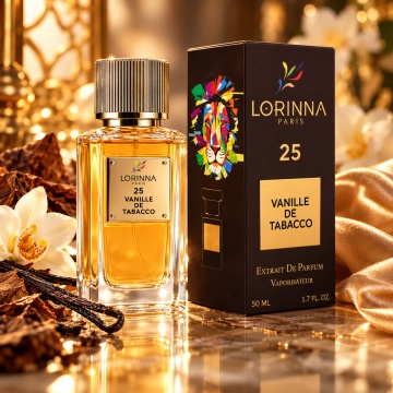 Lorinna Paris Vanille en Tobacco – Extract de parfum 75 ml, unisex