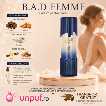 Maison Alhambra B.A.D Femme Body Mist – Parfum Body mist 250 ml, damă - Img 8