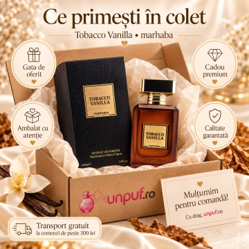 MARHABA Tobacco Vanilla unisex – Parfum Extract de parfum 100 ml, unisex - Img 4