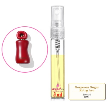 Mostra fiola din Gorgeous Suger Retro Aro, decant sticla cu pulverizator - Img 2