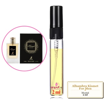 Mostra fiola din Parfumul Alhambra Kismet For Men, decant sticla cu pulverizator - Img 2