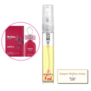 Mostra fiola din Parfumul Emper Melina Arina, decant sticla cu pulverizator - Img 4