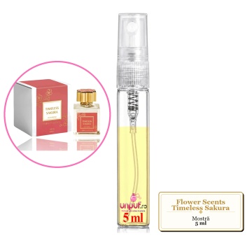 Mostra fiola din Parfumul Flower Scents Timeless Sakura, decant sticla cu pulverizator - Img 4