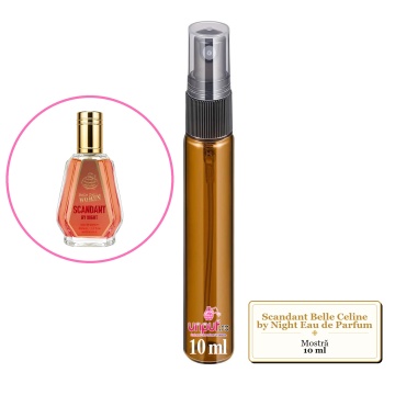 Mostra fiola din Parfumul Fragrance World Scandant Belle Celine by Night Eau de Parfum, decant sticla cu pulverizator - Img 4