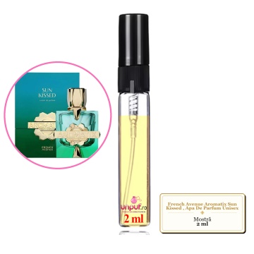 Mostra fiola din Parfumul French Avenue Aromatix Sun Kissed, Apa De Parfum Unisex, decant sticla cu pulverizator - Img 2