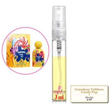 Mostra fiola din Parfumul Grandeur Tubbees Candy Pop, decant sticla cu pulverizator - Img 3