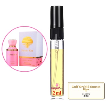 Mostra fiola din Parfumul Gulf Orchid Sunset Kiss, decant sticla cu pulverizator