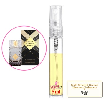 Mostra fiola din Parfumul Gulf Orchid Sweet Heaven Tobacco, decant sticla cu pulverizator - Img 4