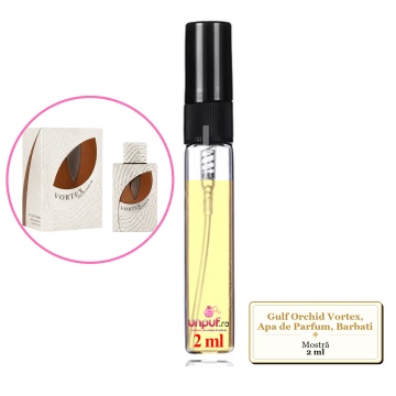 Mostra fiola din Parfumul Gulf Orchid Vortex, Apa de Parfum, Barbati, decant sticla cu pulverizator - Img 4