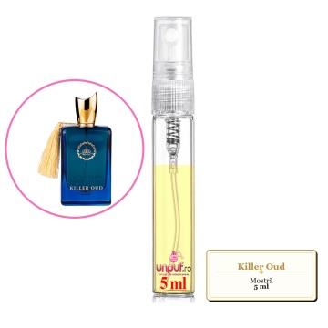Mostra fiola din Parfumul Killer Oud, decant sticla cu pulverizator - Img 4