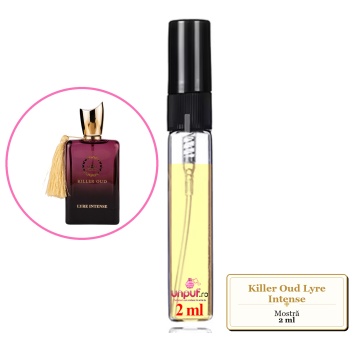 Mostra fiola din Parfumul Killer Oud Lyre Intense, decant sticla cu pulverizator - Img 2
